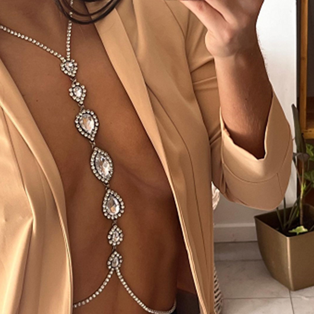 Fashion Sexy Water Drop Neckla - đánh giá và giá Body Jewelry Retainers