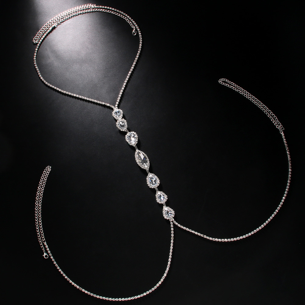 Fashion Sexy Water Drop Neckla - đánh giá và giá Body Jewelry Retainers