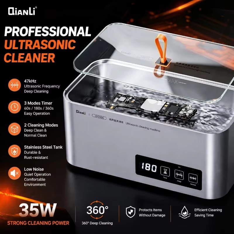 QIANLI QX9000 Ultrasonic Clean - đánh giá và giá Body Jewelry Repair