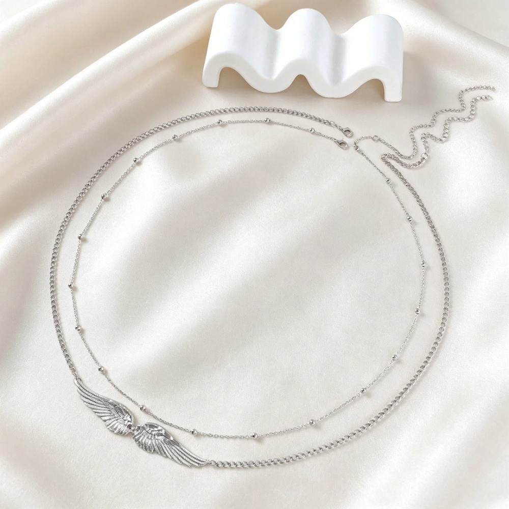 New Double Layer Angel Wings W - đánh giá và giá Body Jewelry For You