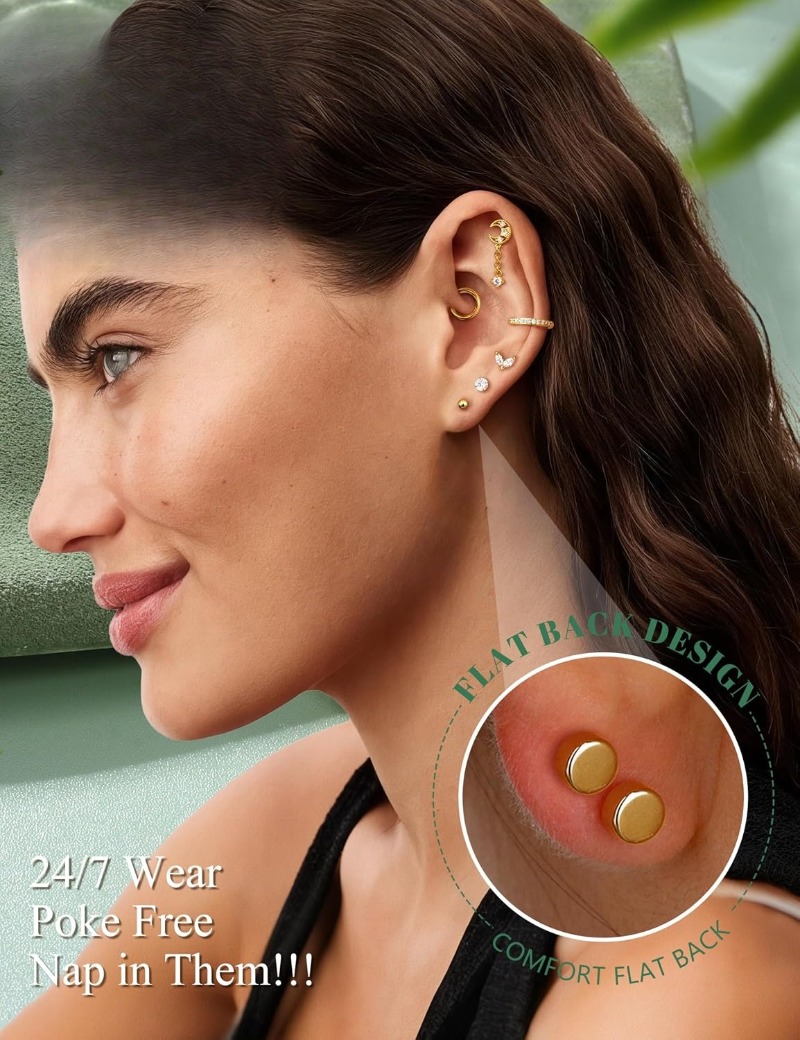 16 Gauge Cartilage Earrings fo - đánh giá và giá Body Jewelry Surgical Steel