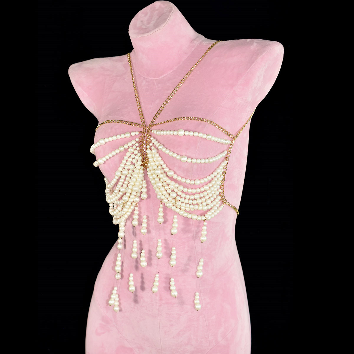 Fashion Wrinkle Texture Pearl  - đánh giá và giá Body Jewelry Retainers
