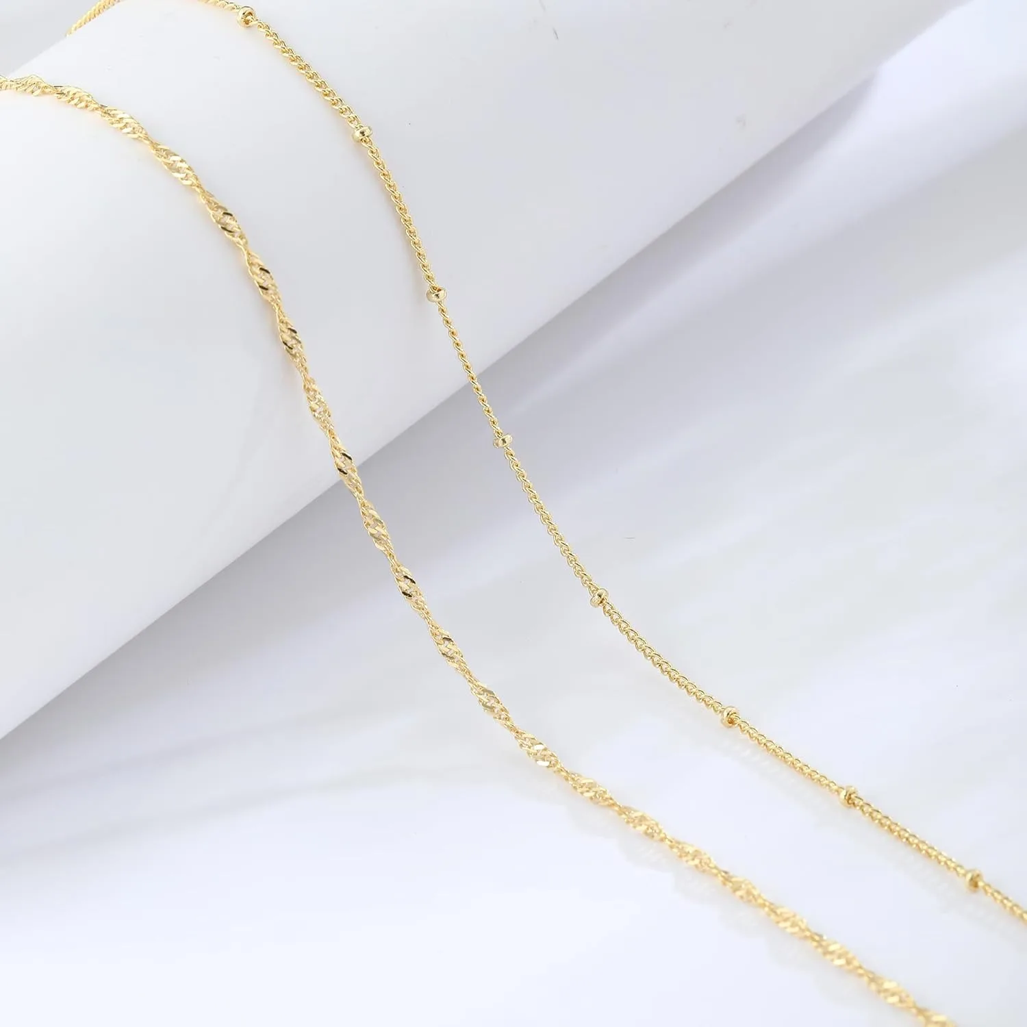 14k Gold Plated 26-33Inch Adju - đánh giá và giá Body Jewelry For You