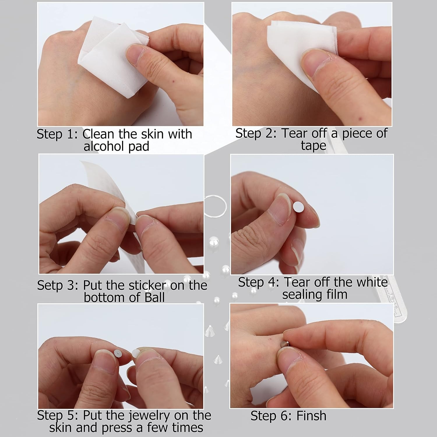 Drperfect Nhẫn Mày Giả Khuyên  - đánh giá và giá Body Jewelry Replacement Ball
